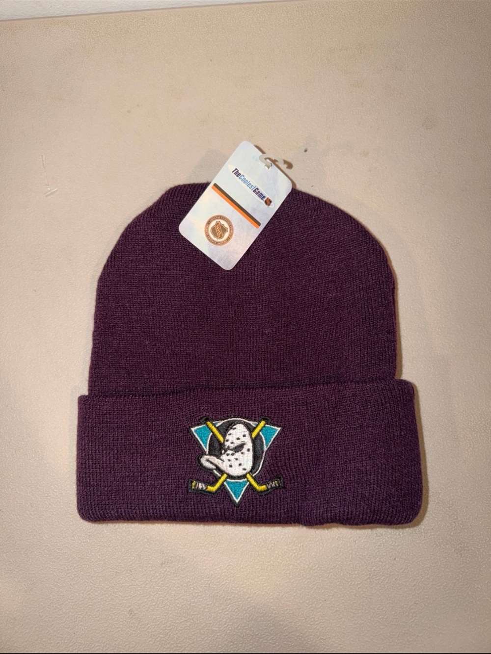 Anaheim “Mighty Ducks” Vintage Beanie (NWTS)